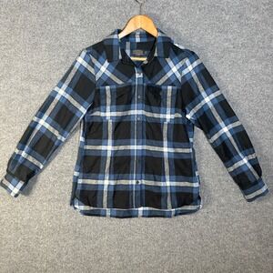 Pendleton Shirt Womens Medium Virgin Wool Plaid Button Up